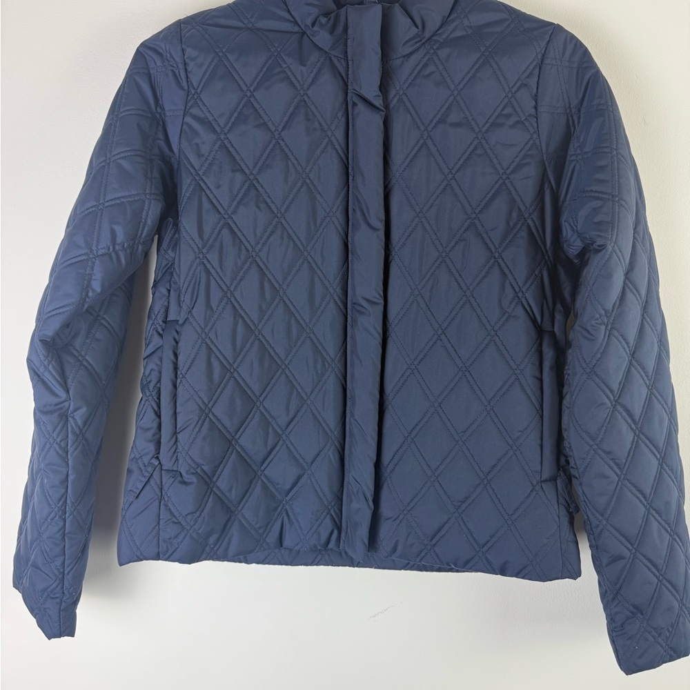 L.L. Bean Navy Quilted Puffer Jacket